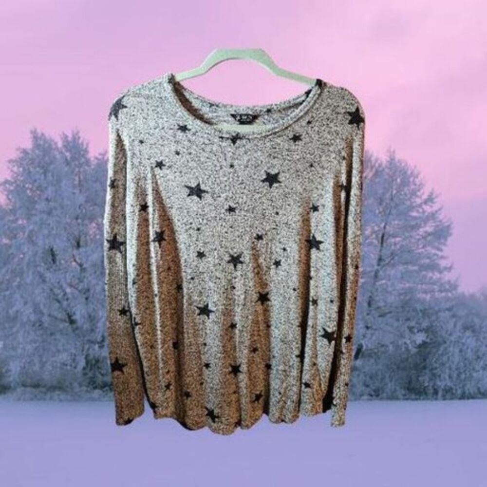 Buffalo David Bitton Star Sweater‎ Size L  (D81)